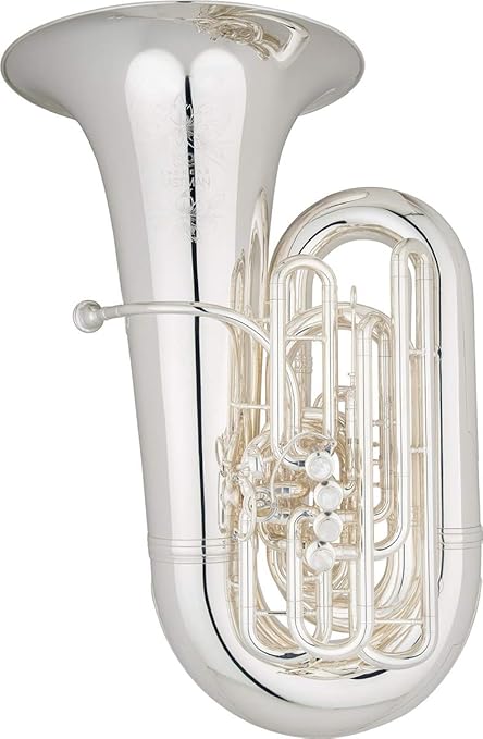 Amazon Eastman Ebc6s チューバc管 シルバー仕上げ イーストマン チューバ 楽器 音響機器