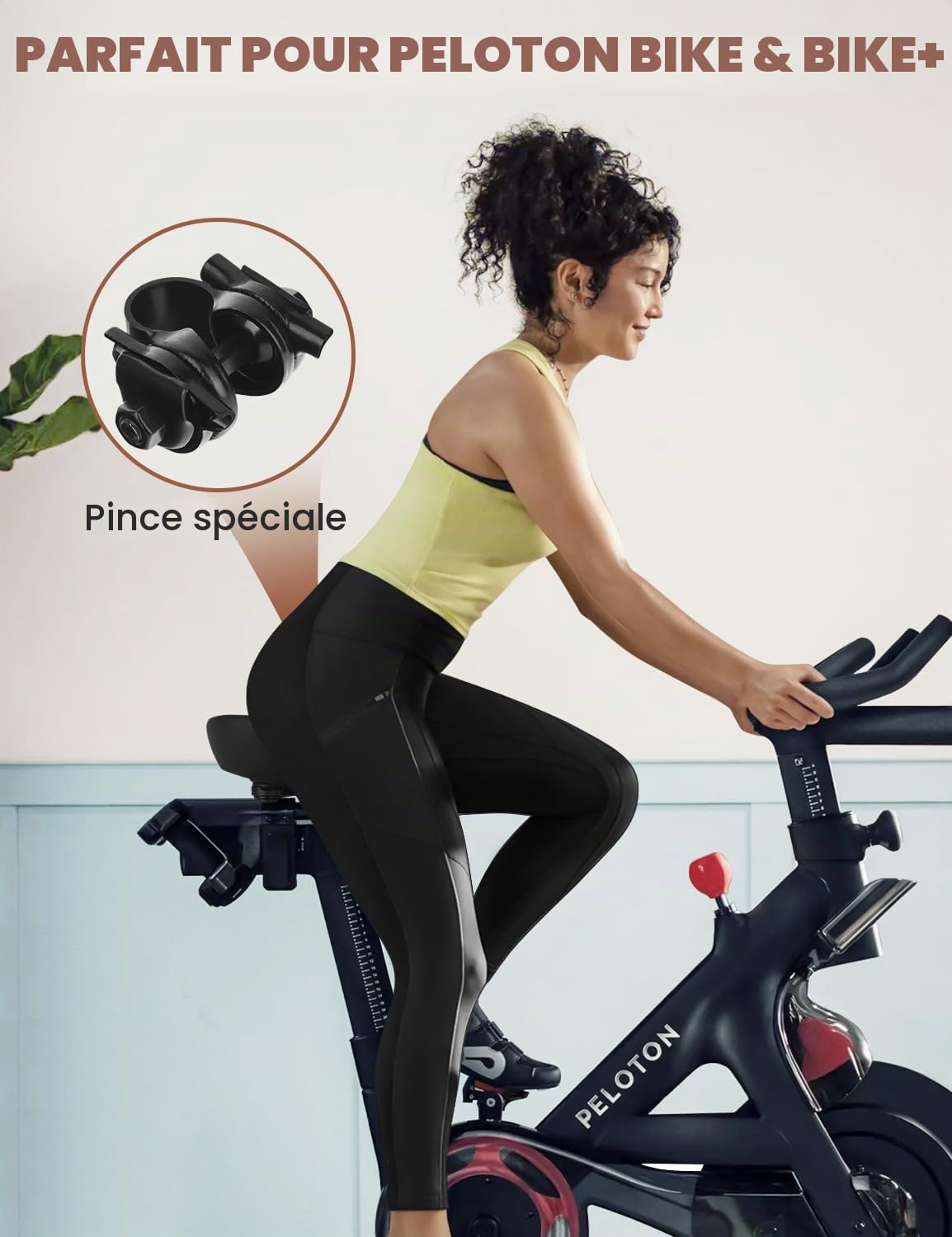 Selle de vélo surdimensionnée pour Peloton Bike & Bike+, siège de vélo Confortable de Rechange pour Homme et Femme, Selle de vélo Extra Large Compatible avec Les vélos Peloton, Echelon, Exercise