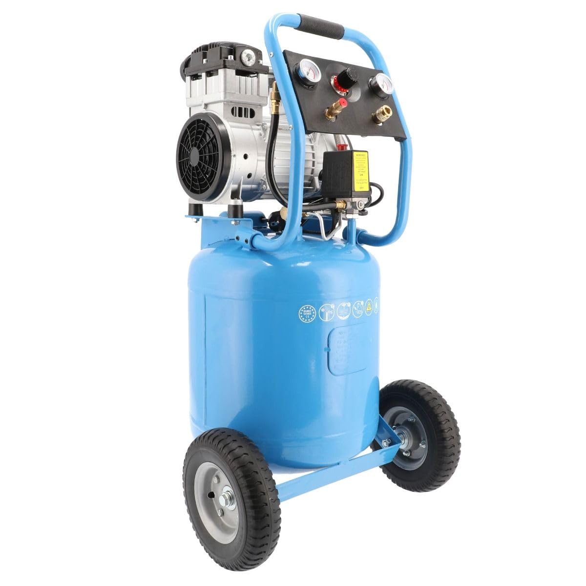 Flüsterkompressor stehend ölfrei LMVO 40-250 8 bar 38L 2 PS/1.5 kW 150 l/min