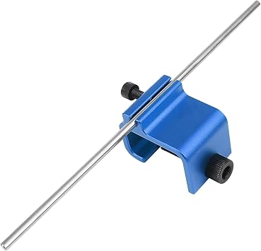 Chain Alignment Tool for Motorcycle, Motorcycle Sprocket Chain Quick & Accurate Adjustment Tool, Aluminum Alignment Tool Compatible with ATV Dirt Bike Scooter Chain Blue