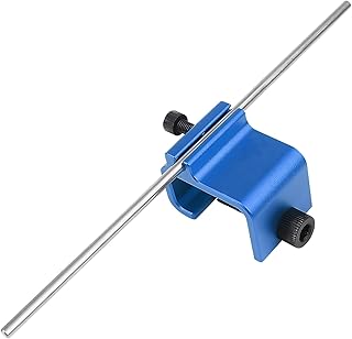 Chain Alignment Tool for Motorcycle, Motorcycle Sprocket Chain Quick & Accurate Adjustment Tool, Aluminum Alignment Tool Compatible with ATV Dirt Bike Scooter Chain (Blue)