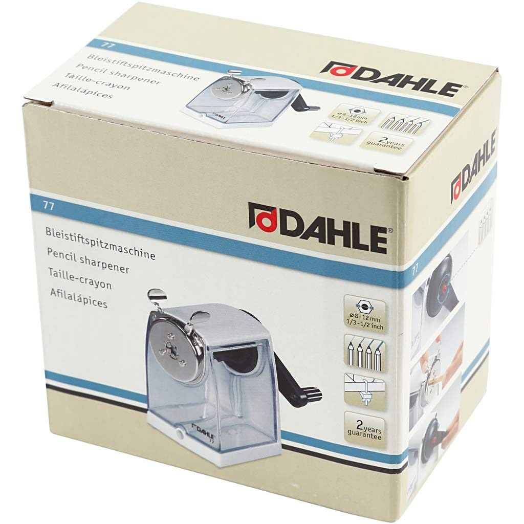 Dahle 77 Bleistiftspitzmaschine (für Stiftdurchmesser bis 12 mm) grau