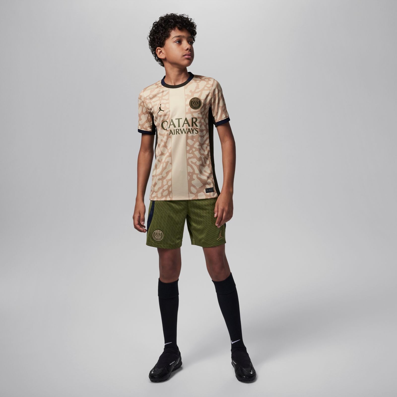 Nike PSG Y Nk DF Stad JSY SS 4th Top Unisex - Bambini e Ragazzi