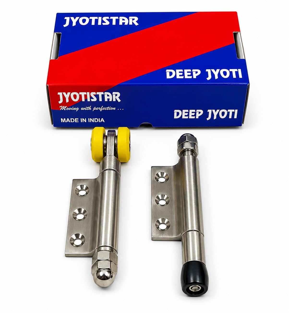 DEEPJYOTI | Medium Duty Sliding Folding Door System | Side Mounted | JS 100.14 SS Half Set Side Hung Door Fittings-image-14
