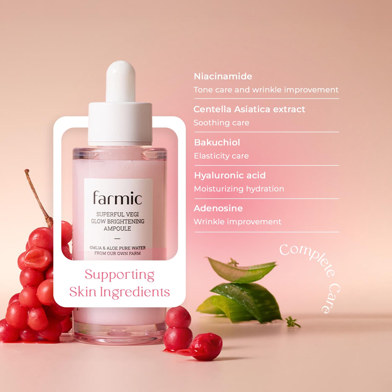 Superful Vegi Glow Ampoule Serum (1.01 fl oz) – Hydrating, Glow-Boosting Serum for Dull Skin - Image 5