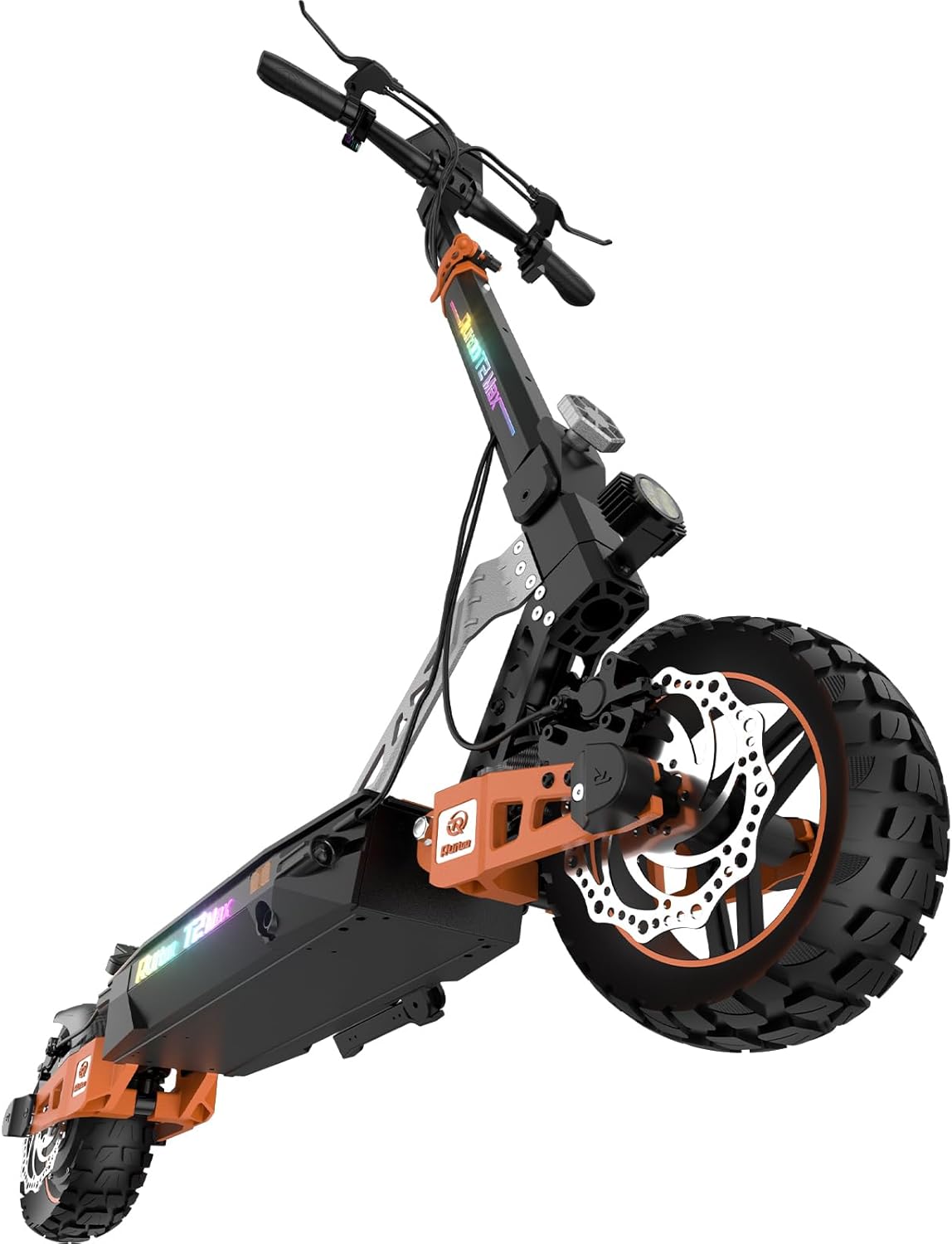 Electric Scooter， Adult Kick Scooter with Off Road Tires & Full Suspension, Foldable E Scooter with 1000W/1600W/3200W Motor Up to 35MPH & 50Miles Range, Adult Electric Scooter with Storage