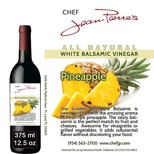 Traditional Barrel aged 12 years “Golden Pineapple White Balsamic” 100% ALL NATURAL White