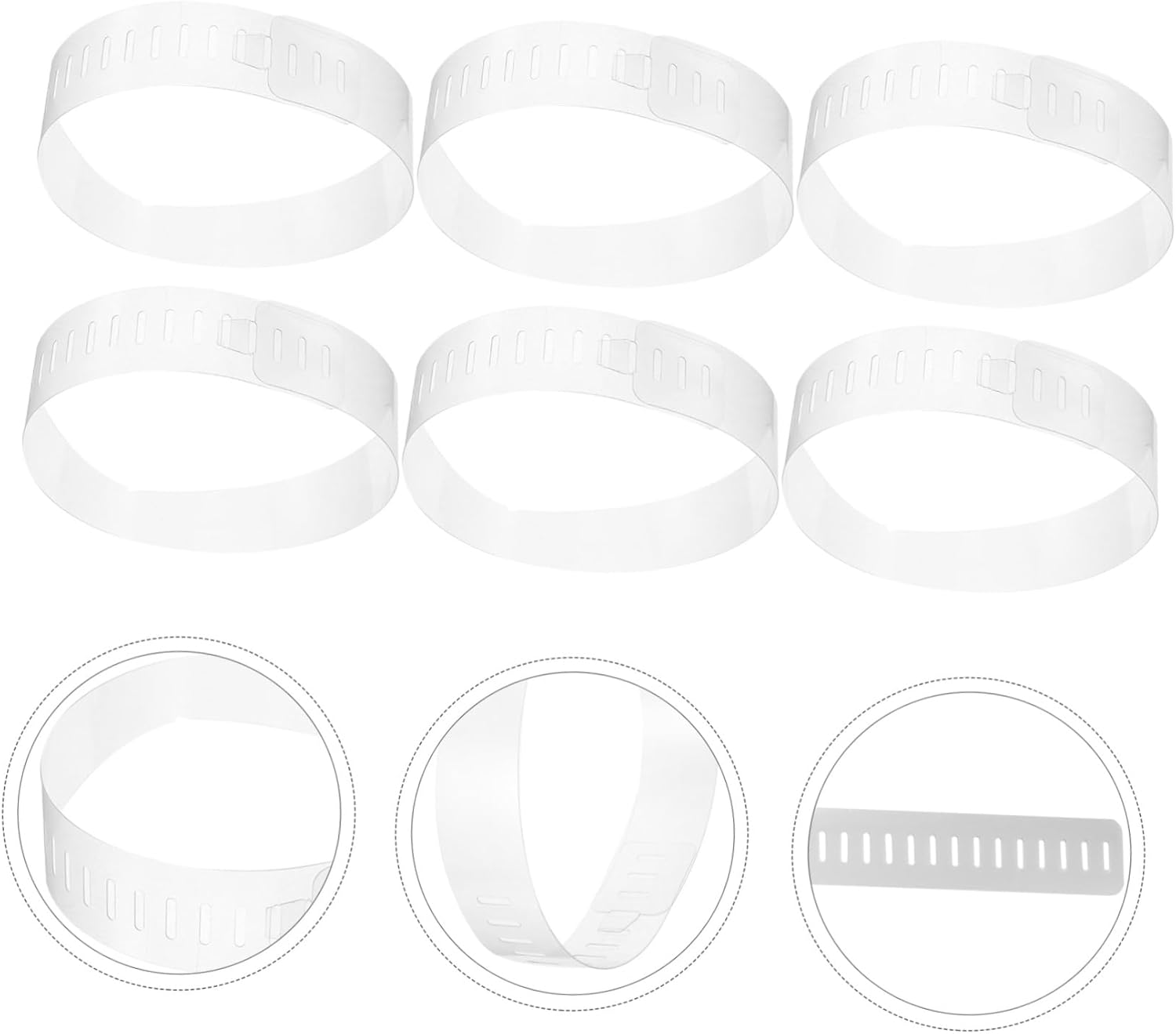 100Pcs Transparent Collar Stays for Mens Shirts Plastic Collar Support for Dress Shirts Reusable Collar Fixing Inserts for Smooth Finish and Use