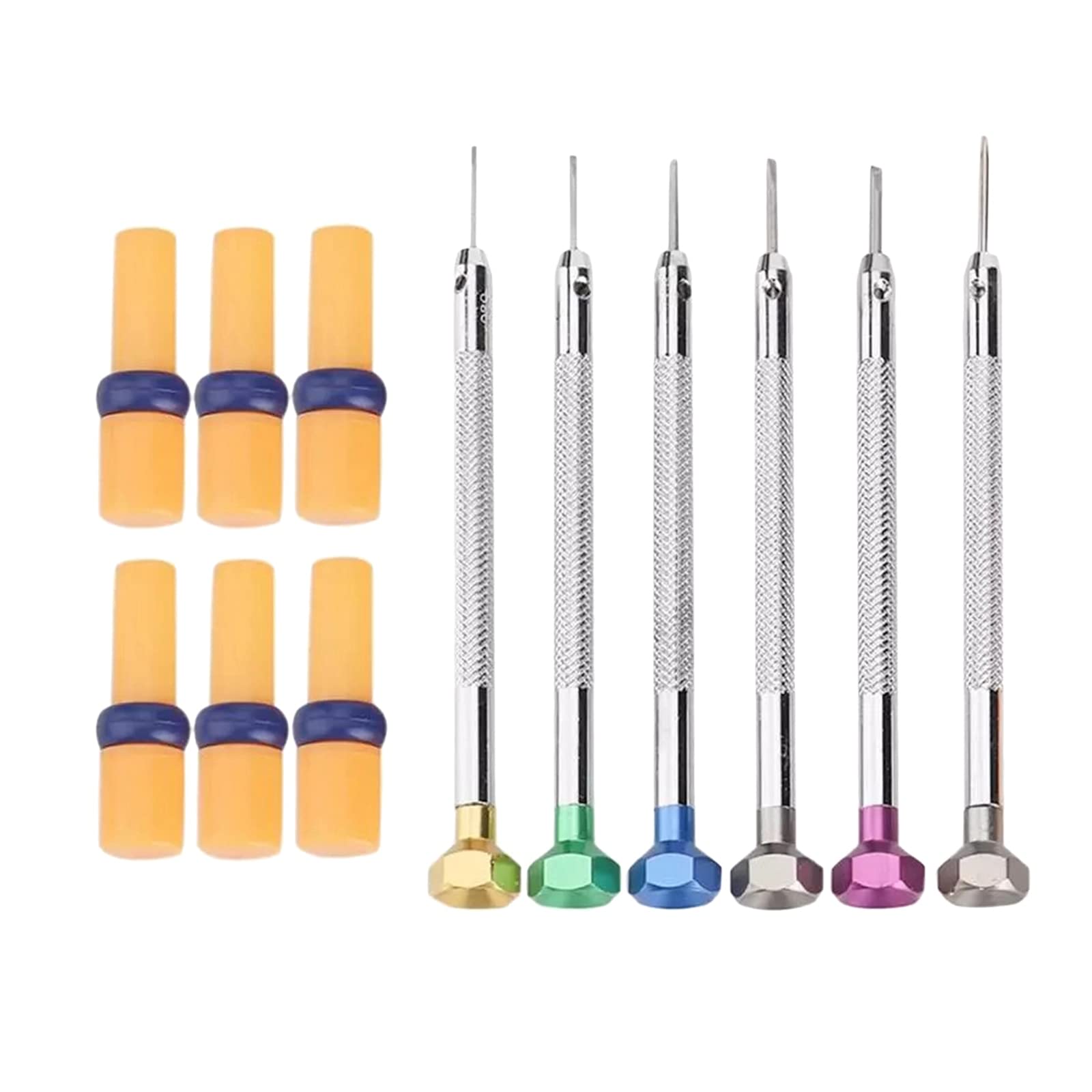 Tournevis 6pcs ensemble JH803 pour réparation de boucle de montre