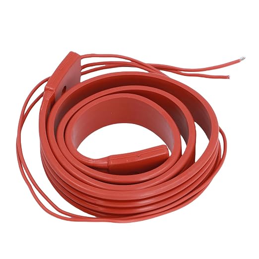Cinturón calefactor flexible de silicona 100W miniatura 3