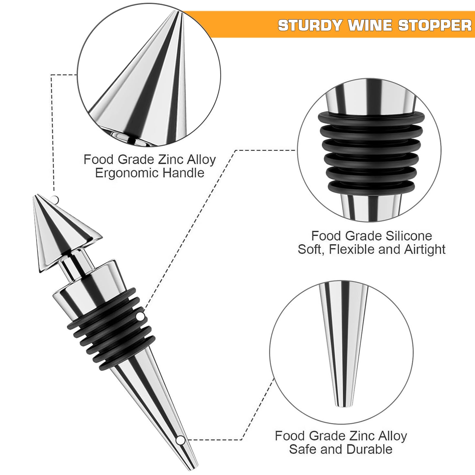 Set di Accessori da Vino a Forma di Bottiglia di Vino, Set di cavatappi, Set Regalo di Accessori per Il Vino, Set di apribottiglie, Set di Sommelier del Vino con apribottiglie (Red bottle001)