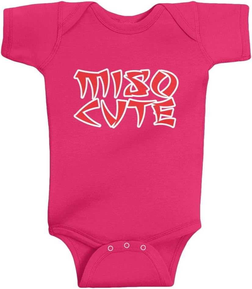 Threadrock Unisex Baby Miso Cute Bodysuit