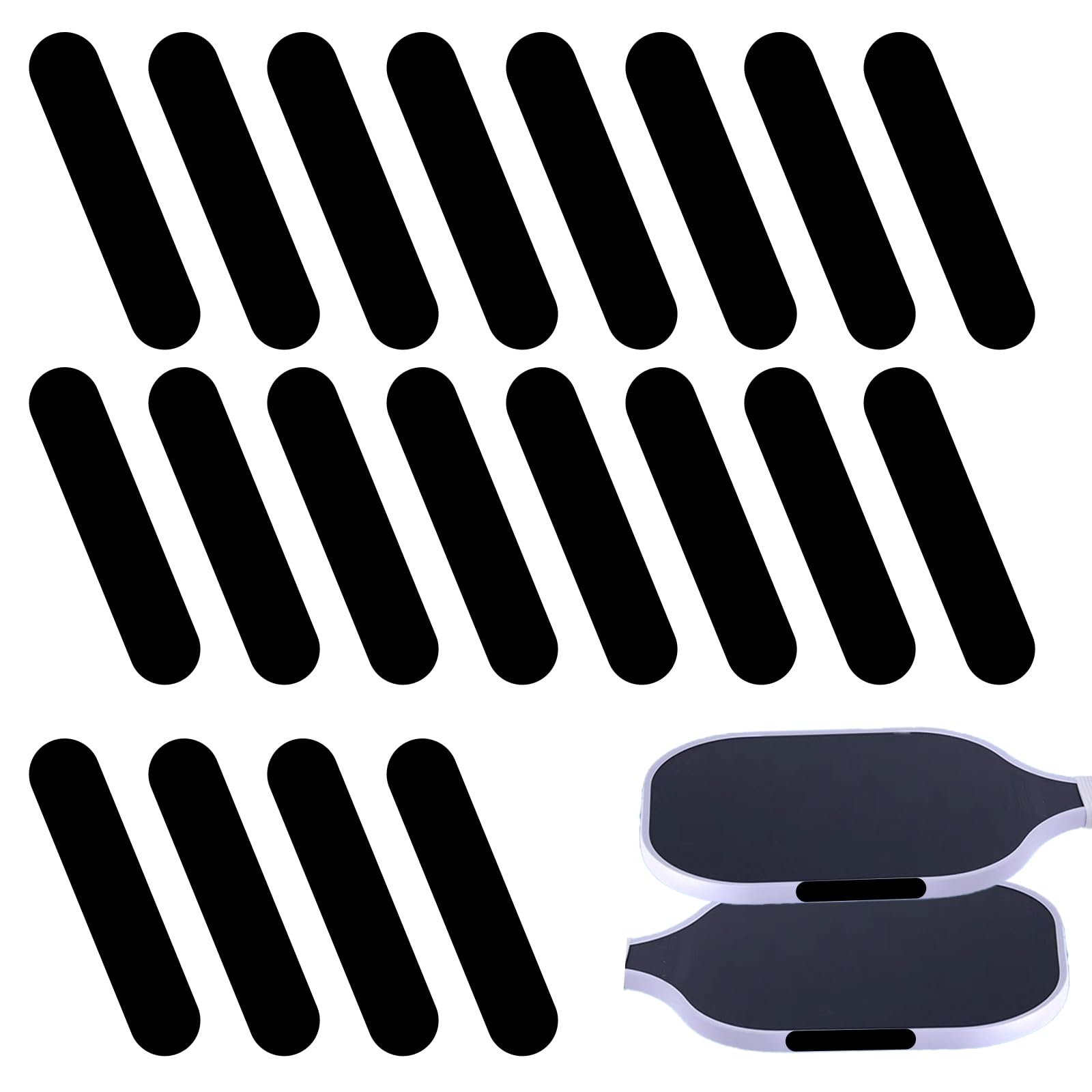 Lead Tape for Pickleball Paddles, Weighted 3g Pickleball Edge Lead Tape, Pickleball Accessory for Paddle Edge Guard Increase Power and Swing Speed