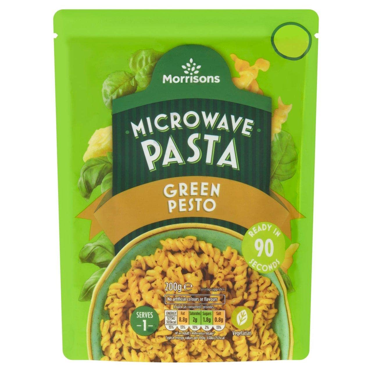 Morrisons Microwave Pasta Green Pesto 200g Desertcart Seychelles