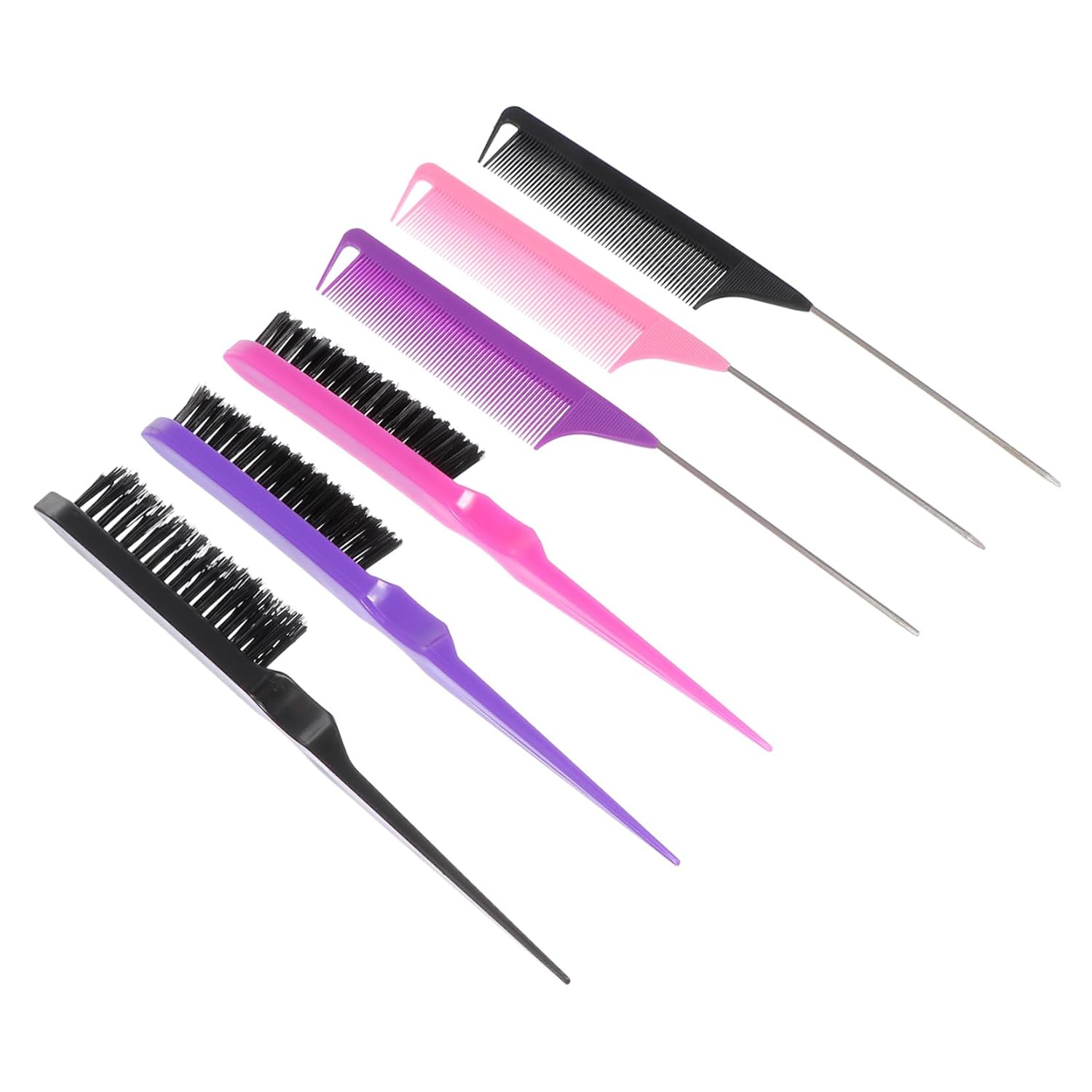 Outanaya 3sets Hair Coloring Brush Kit Professional Hair Dyeing Comb for Salon Use Durable Needle Comb for Easy Application for Home and Barber Salon