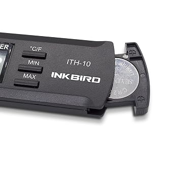 Inkbird ITH-10 Digital Thermometer and Hygrometer Temperature Humidity Monitor for Aging Box Guitar Ukulele