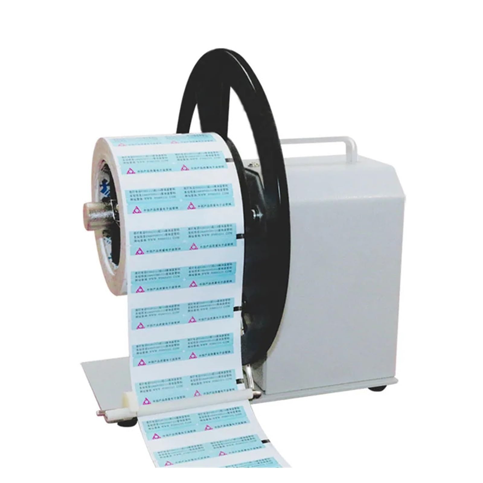 Automatische synchrone Etikettenaufwickelmaschine mit Einstellbarer Geschwindigkeit und Zwei Richtungen für Logistikbüro