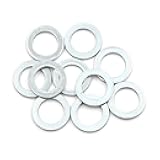 X AUTOHAUX 10pcs Universal Engine Oil Crush Washers Drain Plug Gaskets 12mm ID. 19.7mm OD. for Car