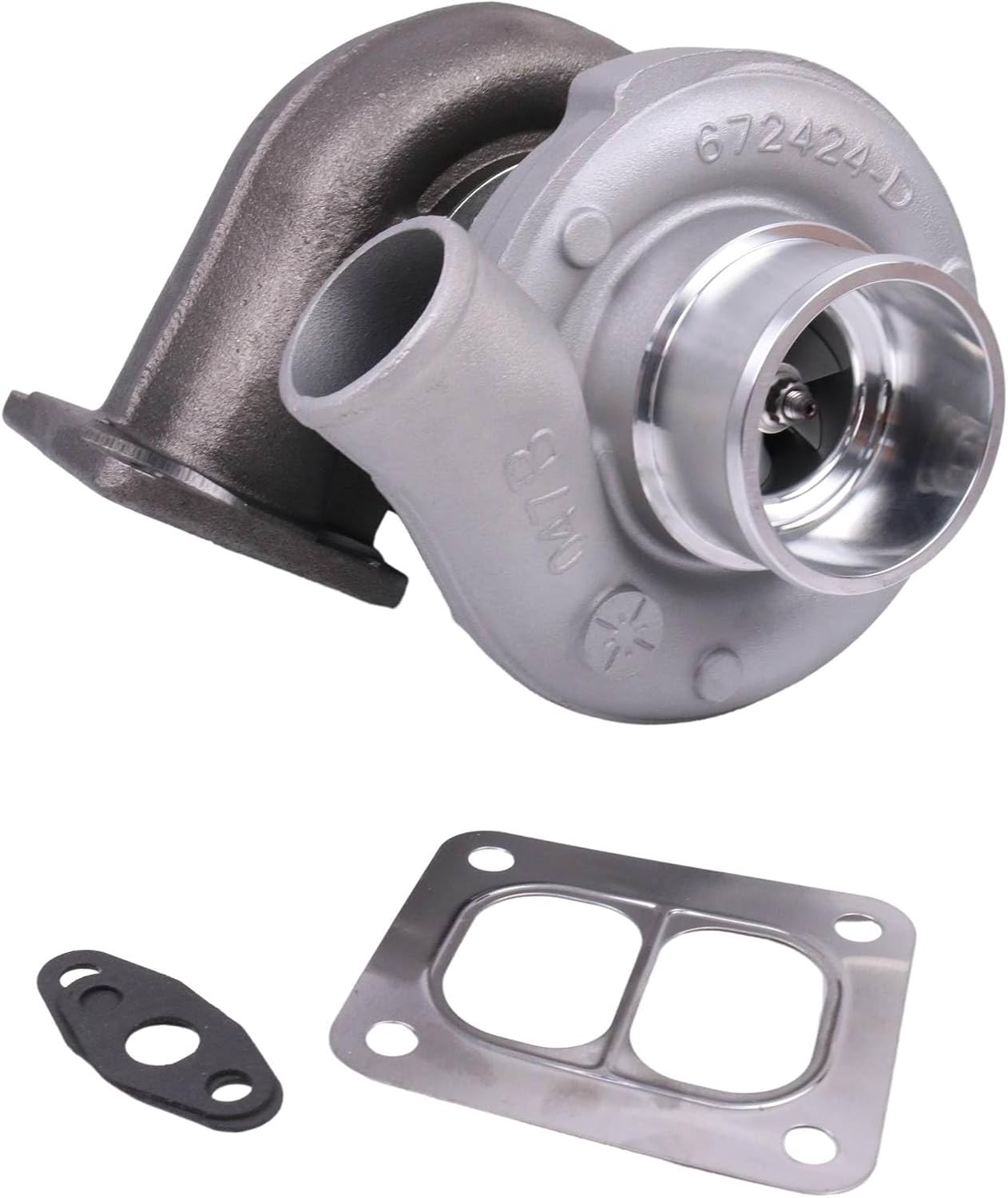 ZTUOAUMA Turbocharger RE508971 RE516784 173290 177259 SE502502 Turbo S2A Compatible with John Deere 4045 4045T Engine 230LCR 1850 344J 324H 310E Excavators