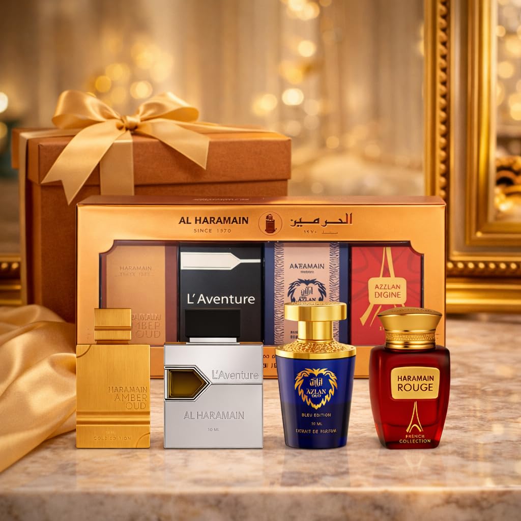 Amazon.com : Al Haramain Fragrance Discovery Set for Men & Women
