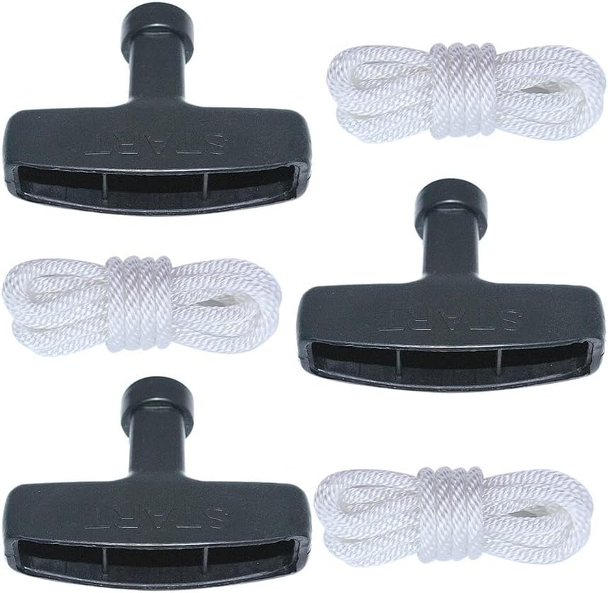 Pull Starter Handle Rope Kit Fit for GX270 GX340 GX390 GX420 GX610 GX620 188F 190F 4-Stroke Engine Motor Generator Water