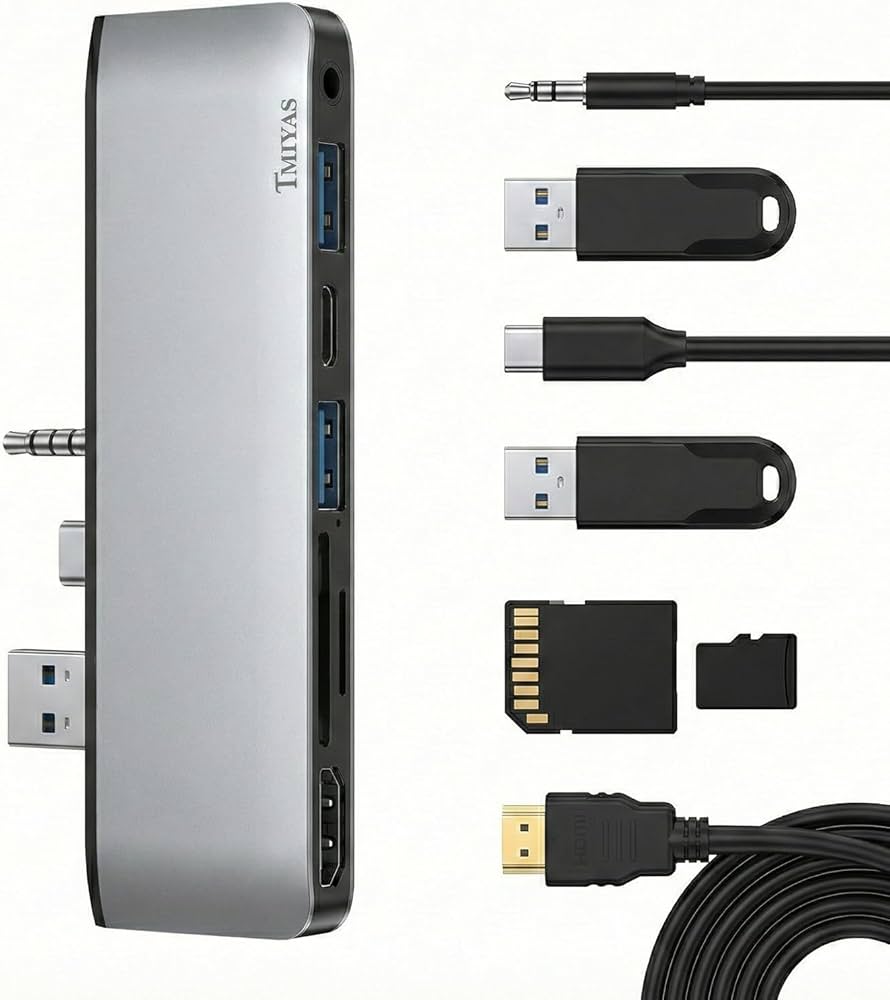 Amazon | Microsoft Surface laptop Go 2/1 laptop 5/4/3 専用 USBハブ