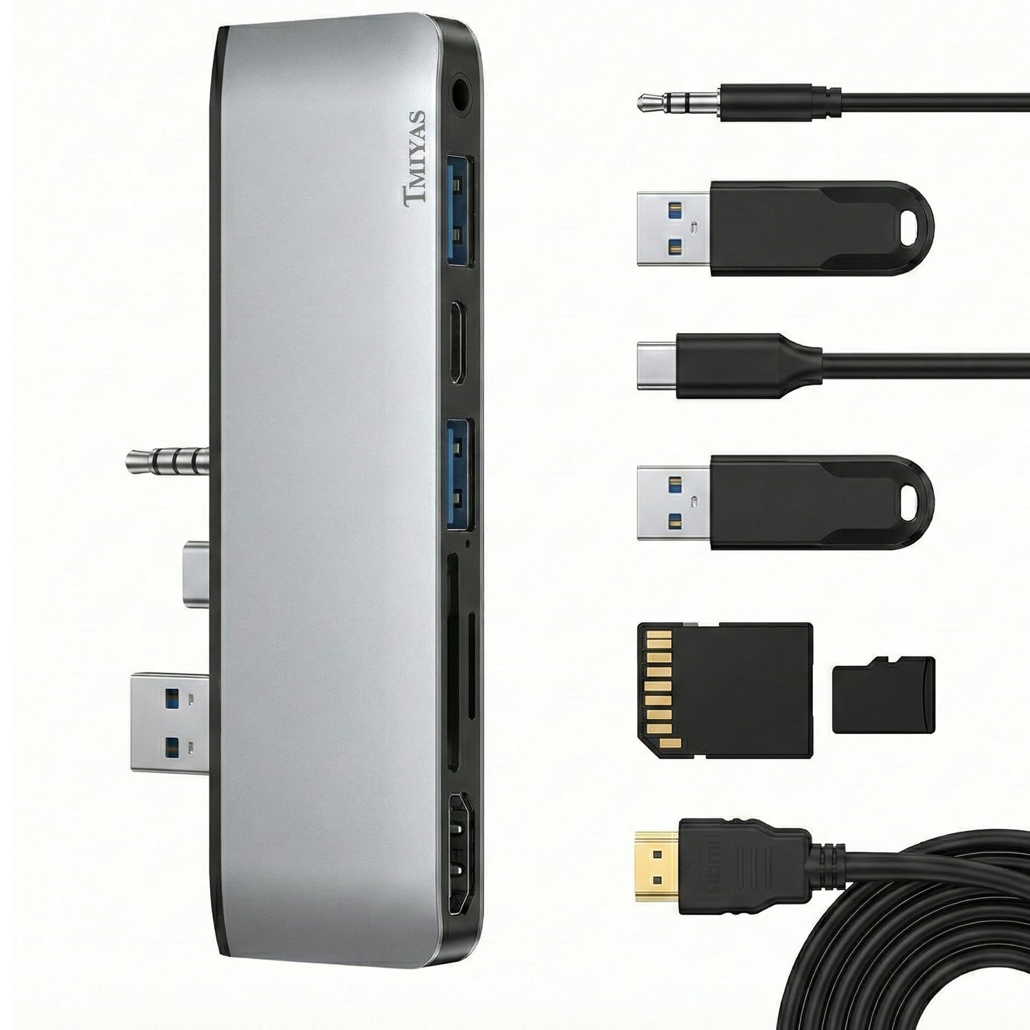 Amazon | Microsoft Surface laptop Go 2/1 laptop 5/4/3 専用 USBハブ