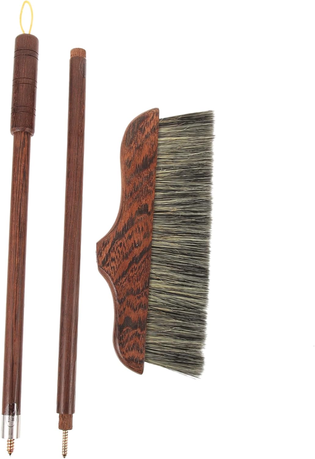 GARVALON Cedar Broom Handle Floor Wiper Long Handle Broom Household Cleaning Supply