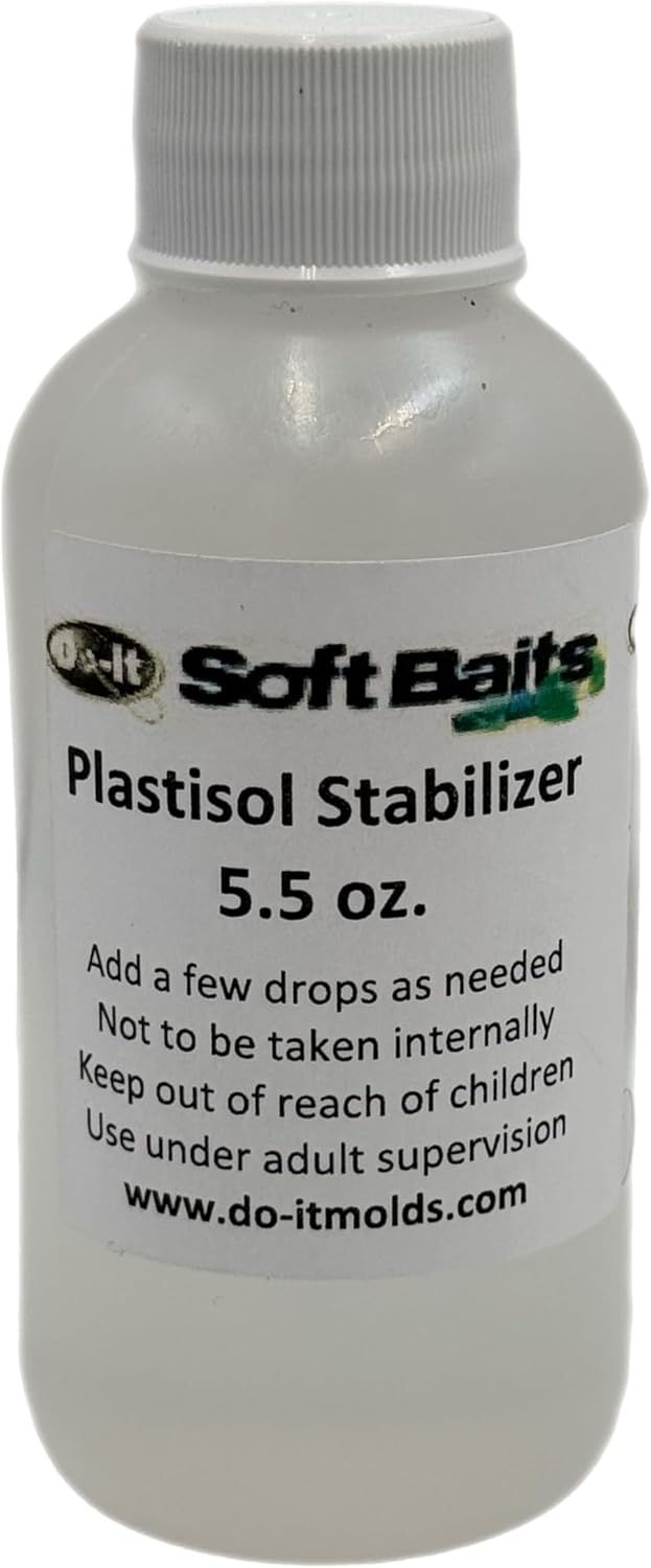 Original Do it Essential Series Heat Stabilizer 5.5 Oz #1 Name in DIY Lure Making for Making Your own Soft Plastic Fishing Lures