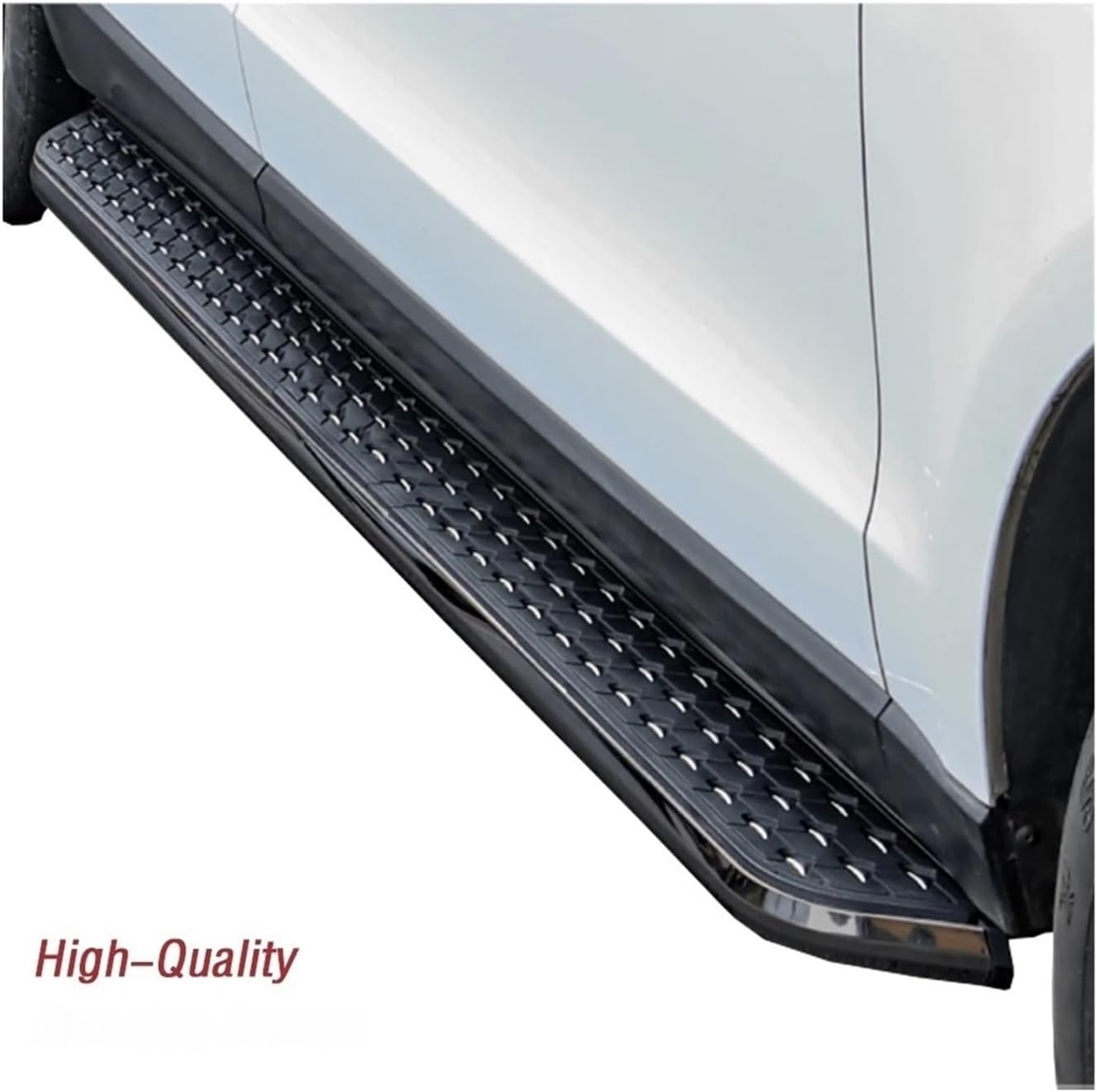 Aluminium Step Bars Compatible with Jetour X90 X90 Plus 2023-2025 Running Boards Side Step Pedal No Drilling Accessories