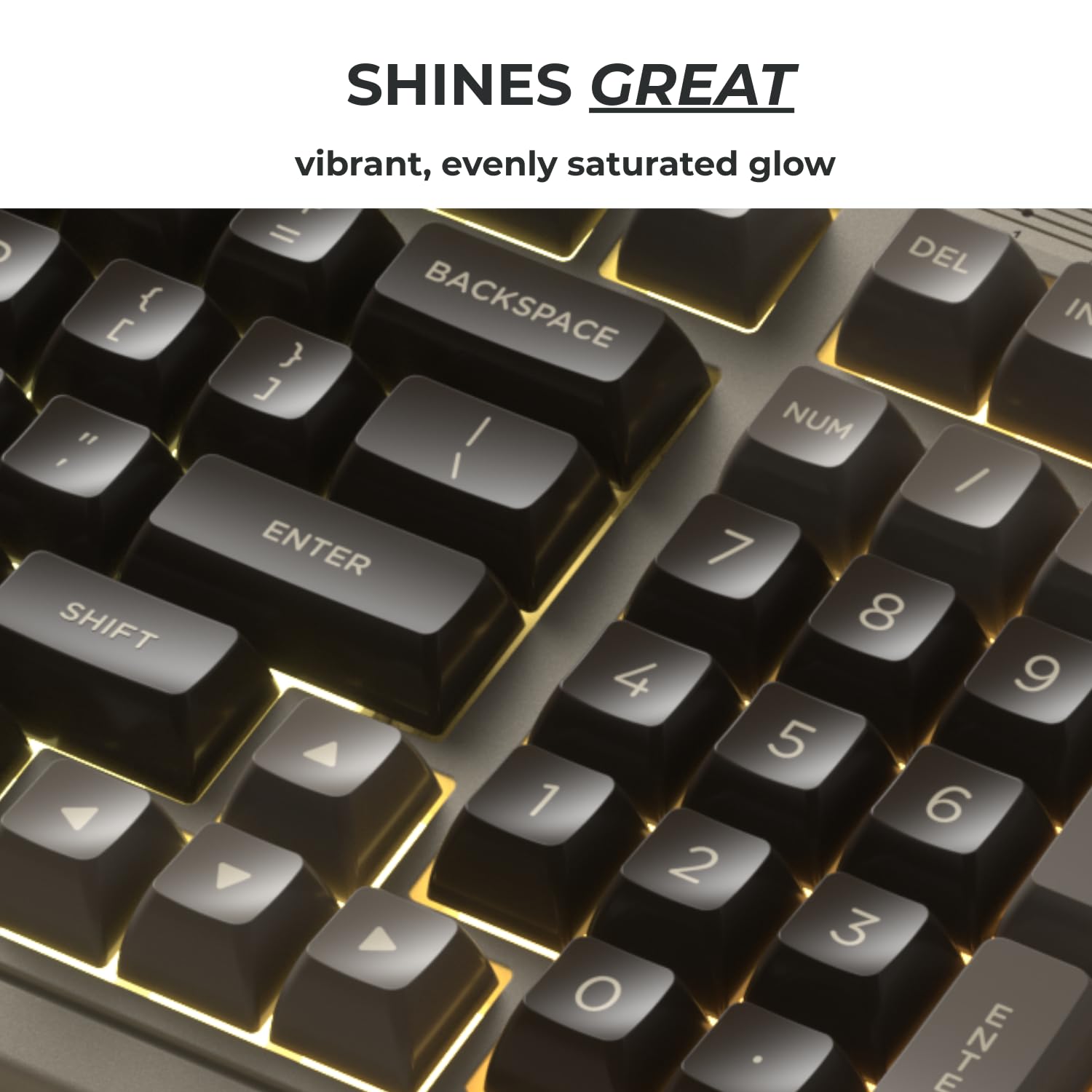 Amazon.com: FL·ESPORTS OG98 Retro Tri-Mode Mechanical Keyboard, 96