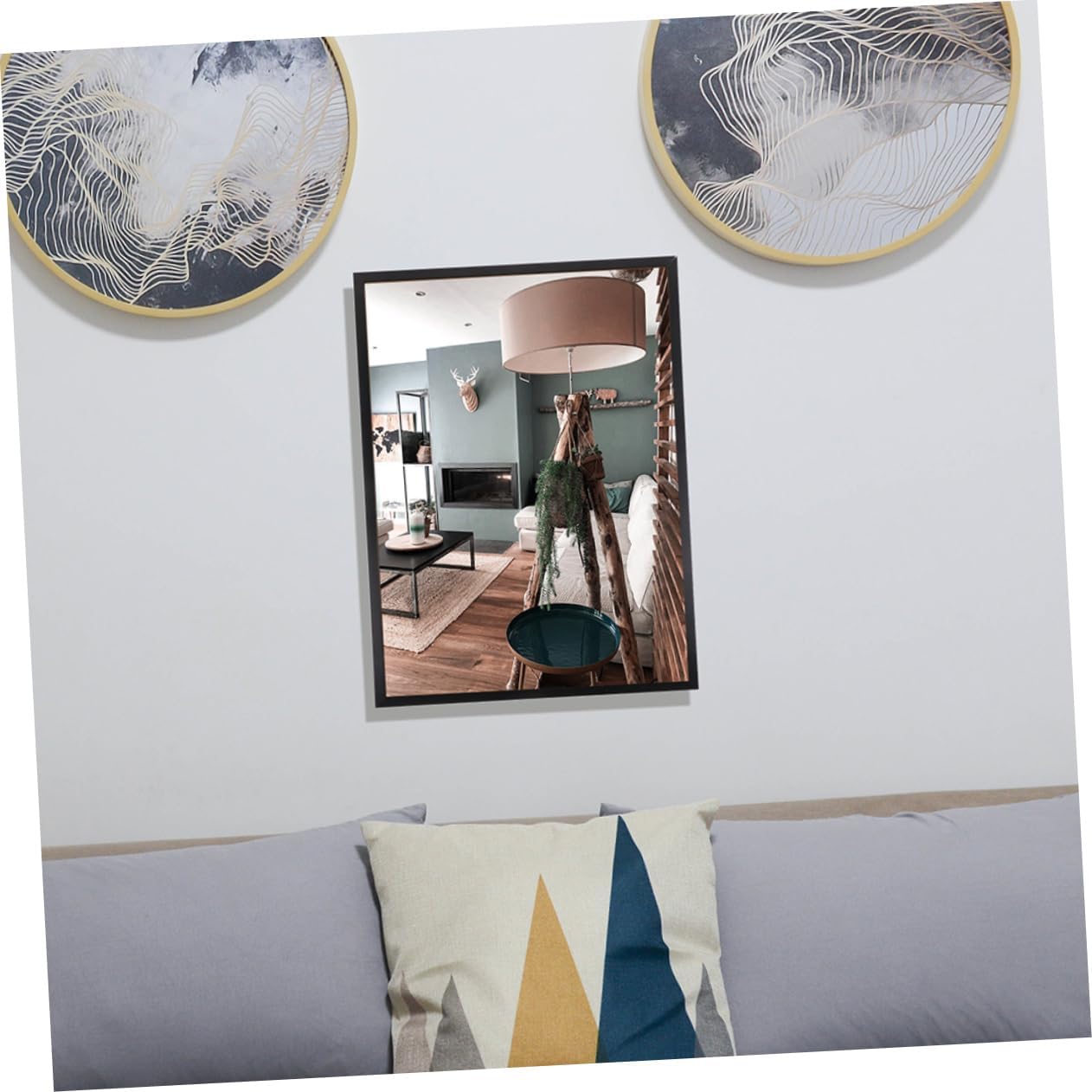 2pcs Poster Frame Display for Wall Decor Picture Holder Smooth for Photos and Artworks Versatile Use Home Office