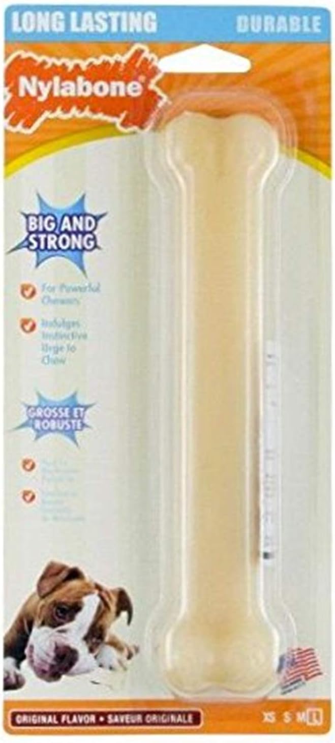 Nylabone NG104W Large Long Lasting Durable Dog Chew Bone