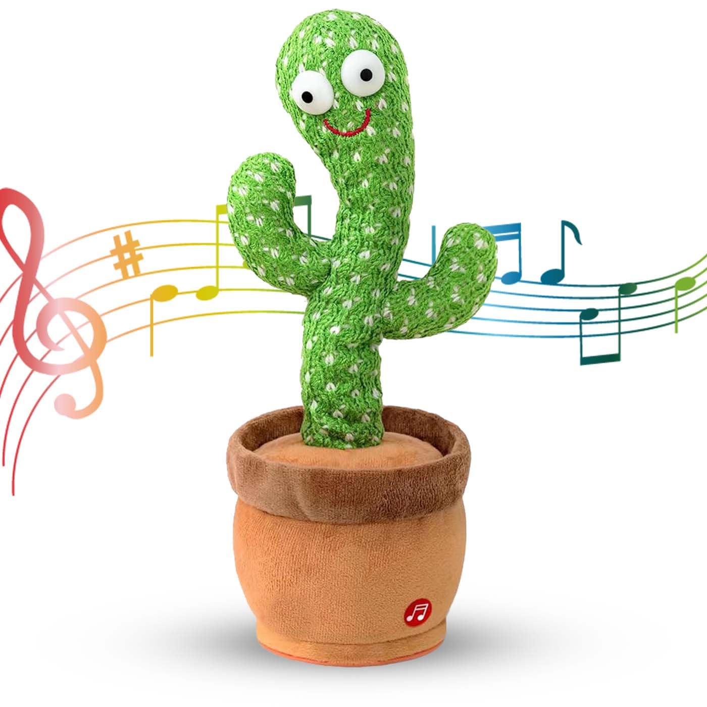 MAJIK Dancing Cactus for Kids Repeat What You Say and Sings Soft Plush Talking Cactus Baby Toys Funny Education Toys for C... - Review, Price and Buying Guide