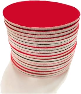 10PCS 6Inch Foam Dry Wet Sponge Sandpaper Disc Flocking 500-3000 Grit Abrasive Tools for Grinding(10pc 500-600mesh)
