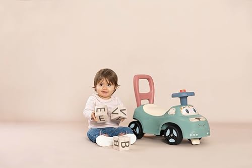 Miniatura 9 de Little Smoby 7600140503 My First Ride On Car - Vehículo infantil con compartimento de almacenamiento y antipunta, para uso en interiores y