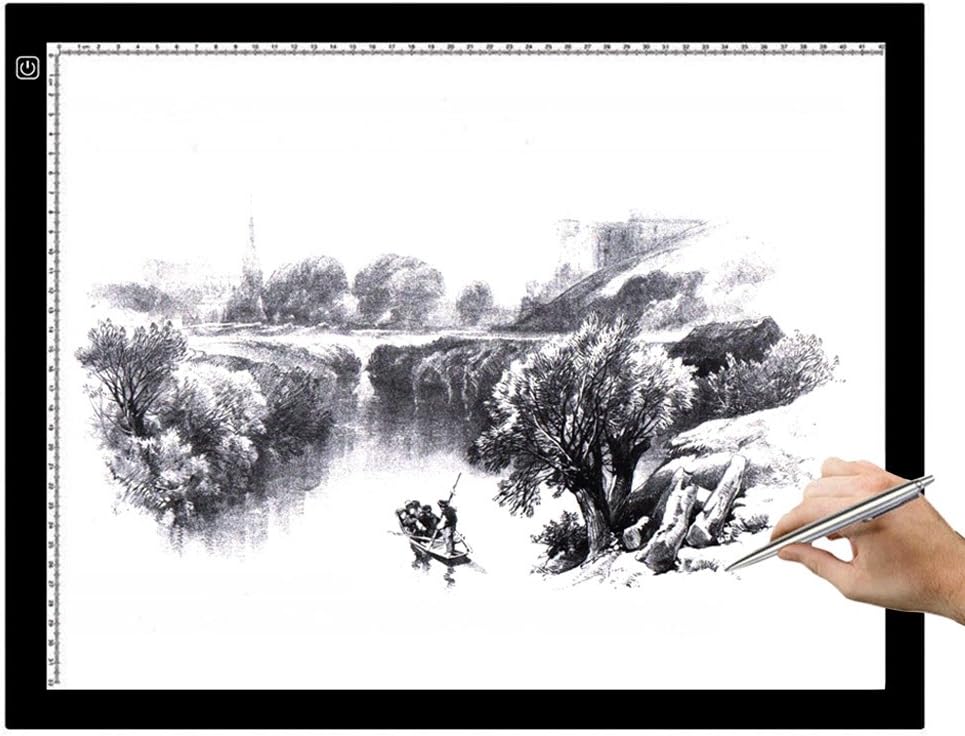 A3 Light Box LED Light Pad Ultra Slim Art Craft Tracing Tattoo Pad Board Lightbox
