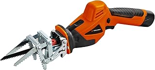 Yard Force GDGS12 Akku Gartensäge/Astsäge/Baumsäge, 18 W, 12 V, Schwarz/Orange