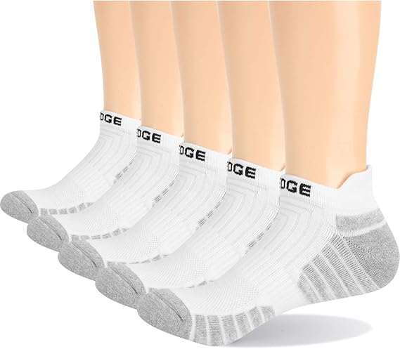 Amazon Yuedge レディース コットン ローカット アンクルソックス 快適 通気性 アスレチック スニーカー トレーナー ランニングソックス 5足組 Us サイズ Large カラー ホワイト 靴下 通販