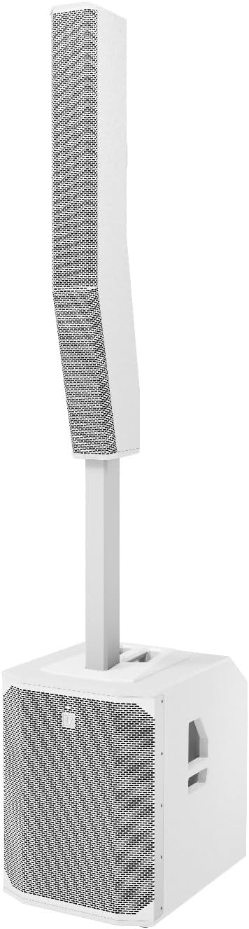 Evolve 70 Loudspeaker System 15-Inch Subwoofer (White) Bundle with EVOLVE70/90 Column Array with Pole and Bag