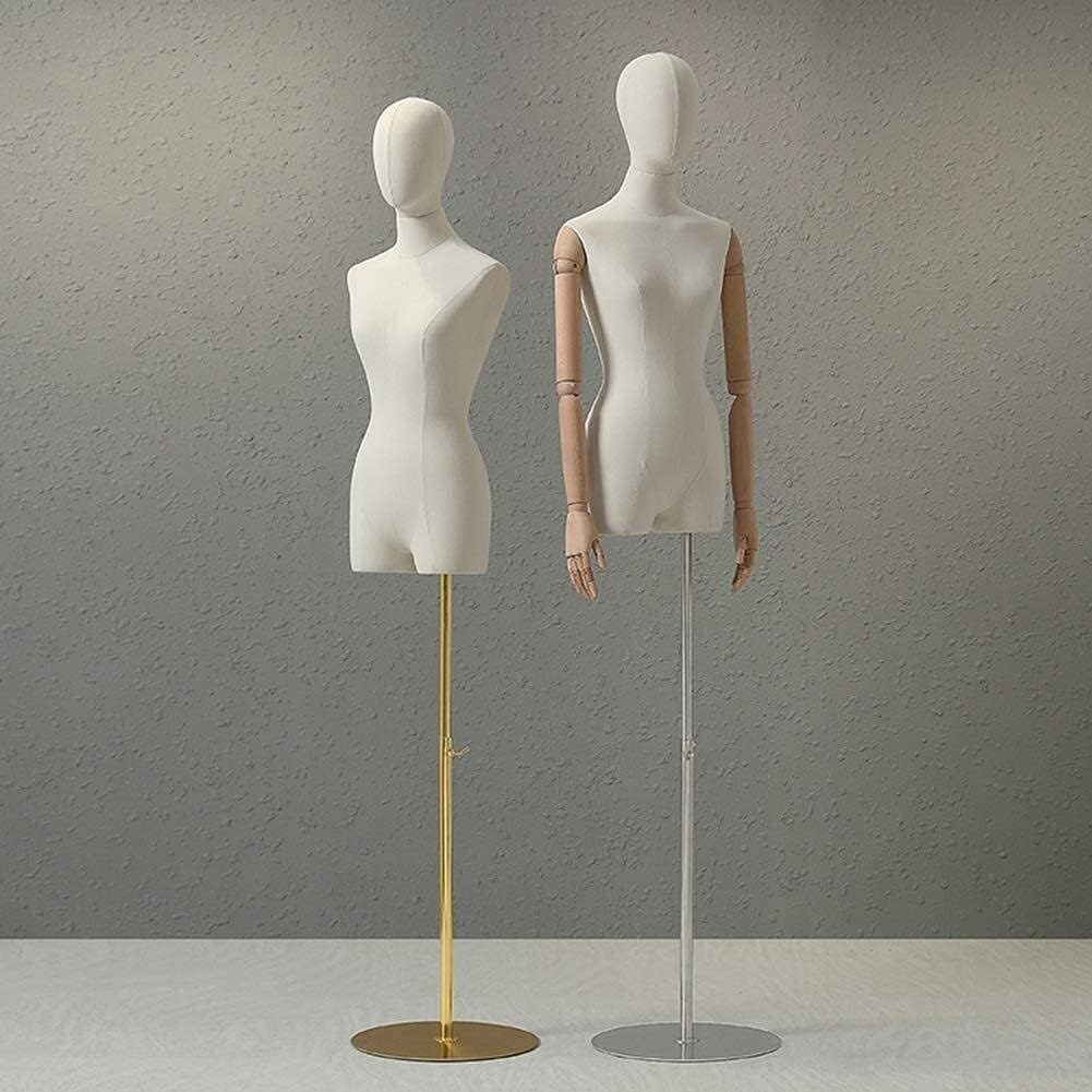 Schaufensterpuppen für Kleidung, weibliche Büste, Modell, Schnullerständer, Hochzeitskleid, Schaufenster
