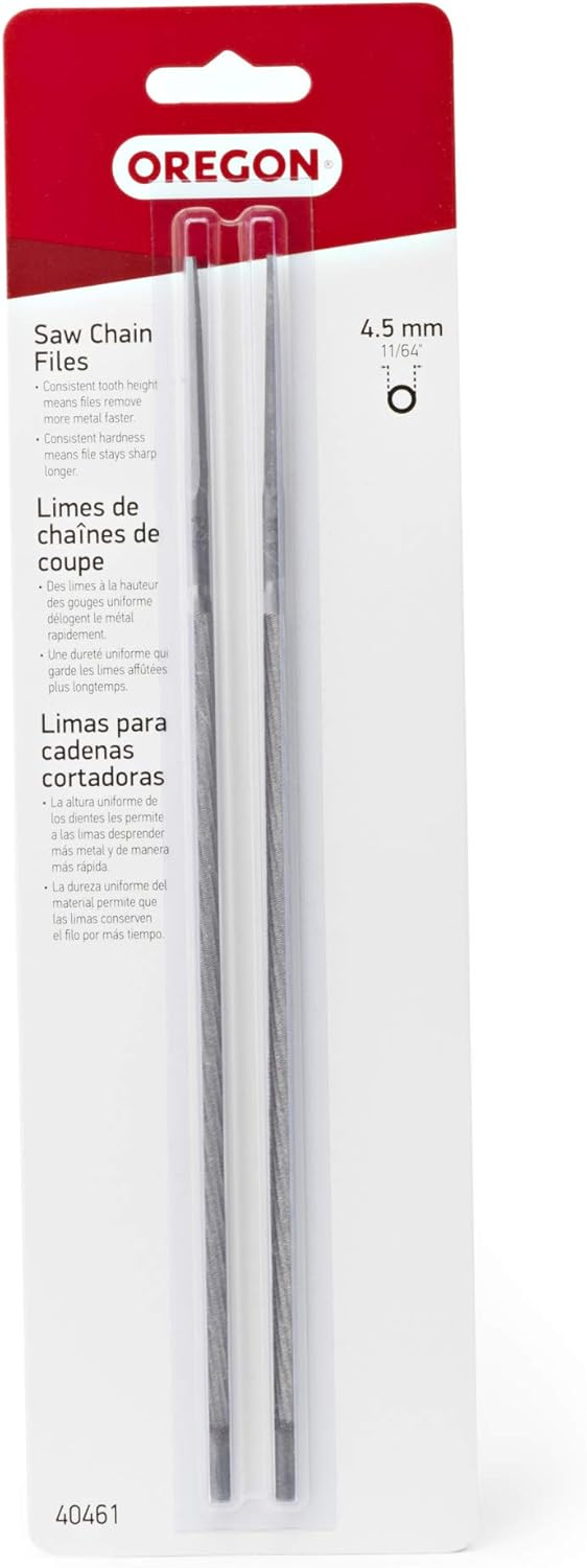 Oregon 4.5mm Chain Saw File - 2 Pack 40461