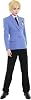 miccostumes Womens High School Host Club Cosplay Costume School Uniform Set Jacket Shirt with Tie
