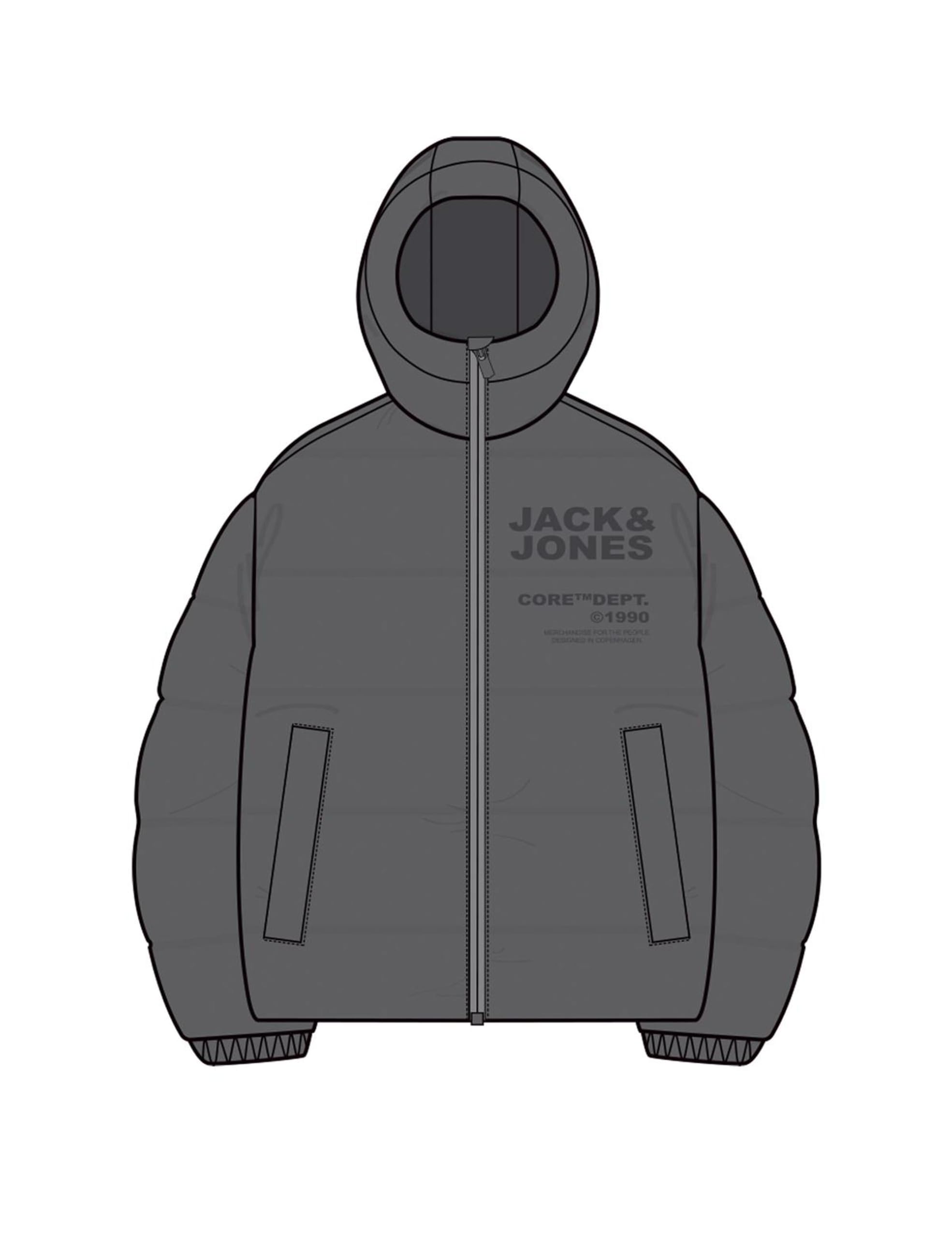 JACK & JONES Herren Jcoboston Puffer Jacket SMU, Castlerock, m
