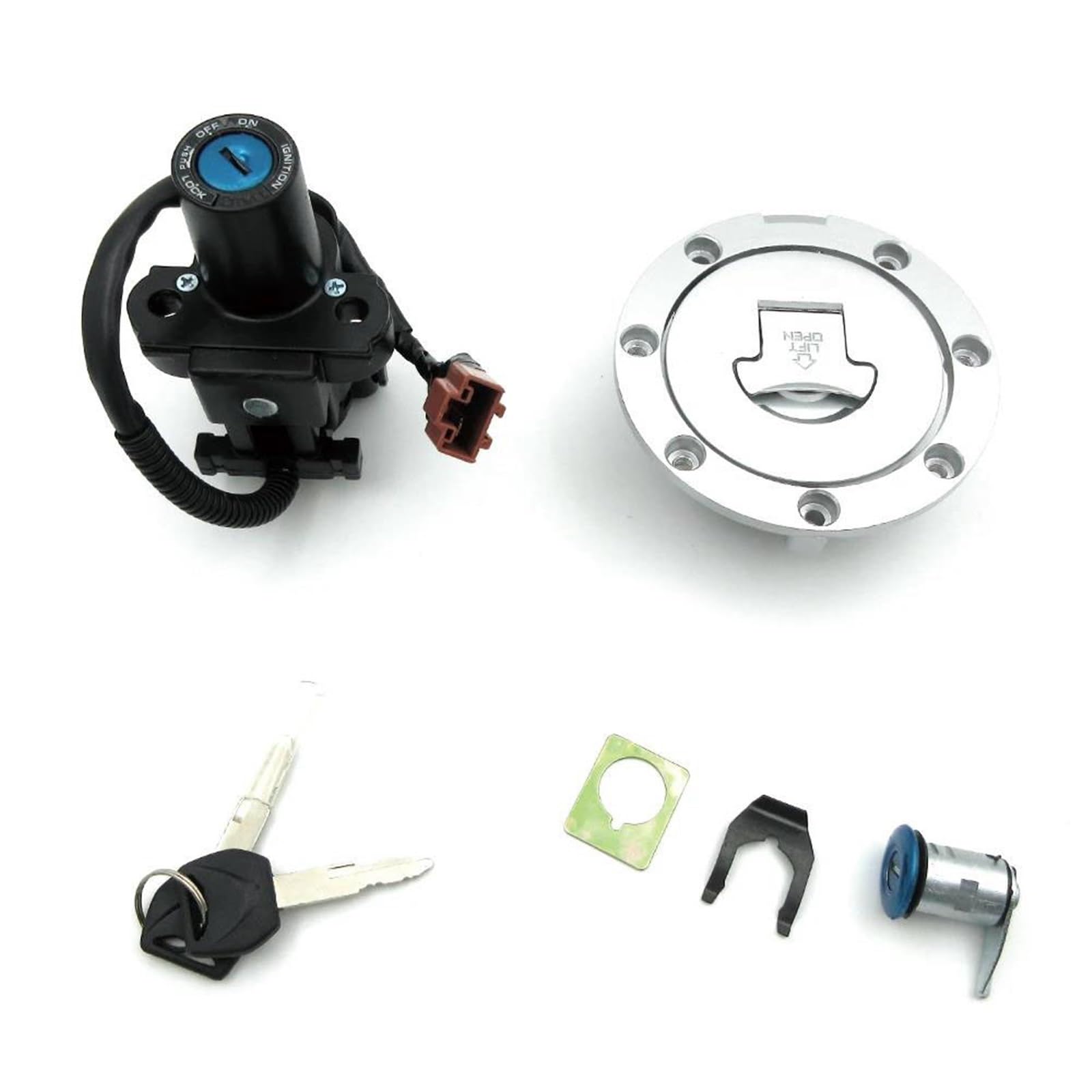Interrupteur d'allumage et bouchon de réservoir pour moto CBR 600 RR et CBF1000