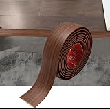 Profilato di transizione per pavimento in PVC da 1,2 m, striscia di copertura per pavimento laminato, striscia divisoria autoadesiva per porta in PVC, profilato piatto per pavimenti laminati, striscia