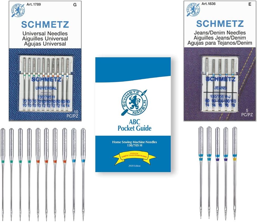 SCHMETZ Jean/Denim and Universal Sewing Machine Needle