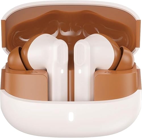 Auriculares Inalámbricos Bluetooth 5.3 Auriculares, Diseño Intrauditivo Ligero con Graves Profundos, 48H Tiempo de Reproducción, Control Táctil,