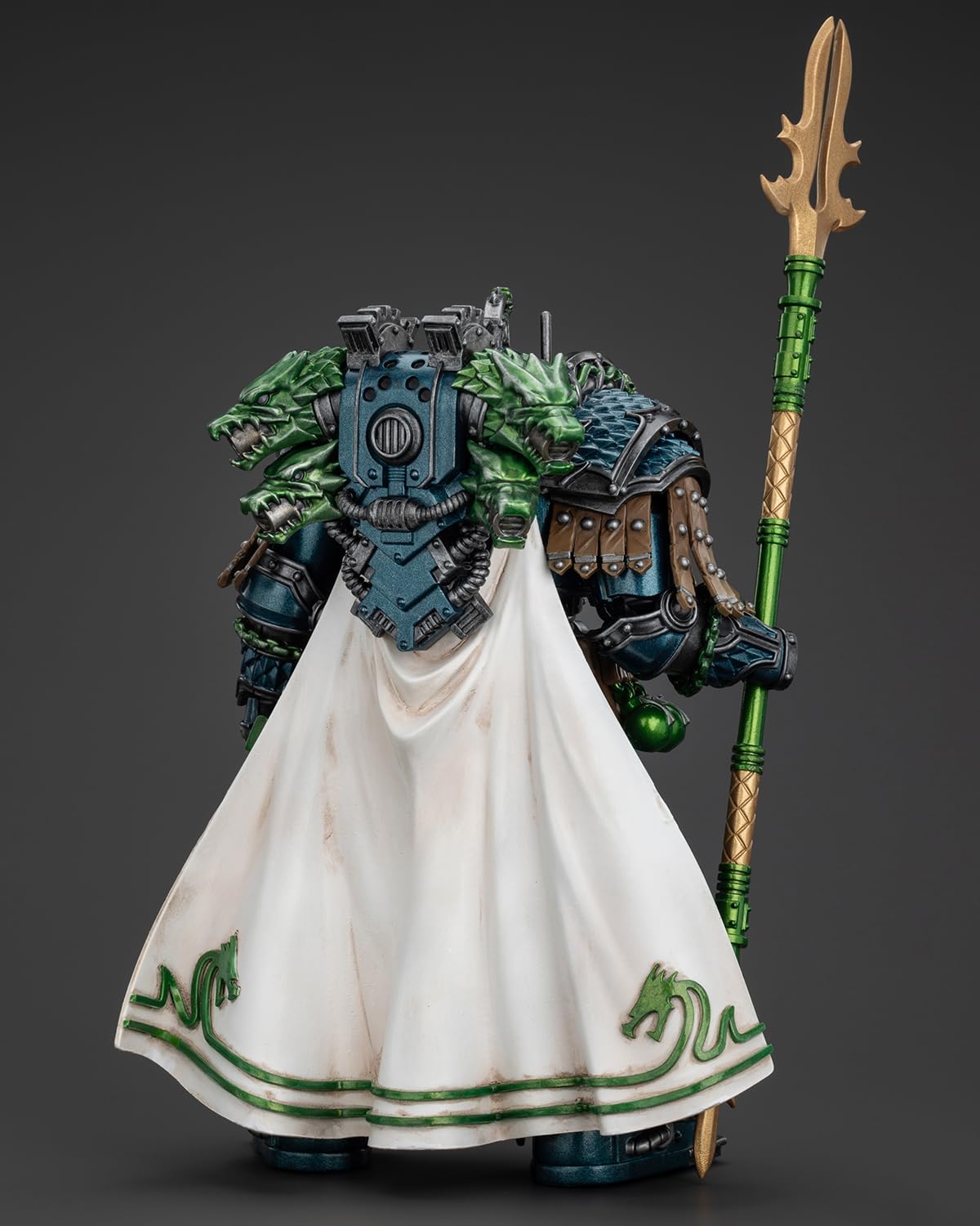 JoyToy Warhammer 40K Genuine License 1:18 Action Figure, Alpha Legion Alpharius Primarch of The XXth Legion, 6.22 inch Collectible Action Figures Sets - Image 5