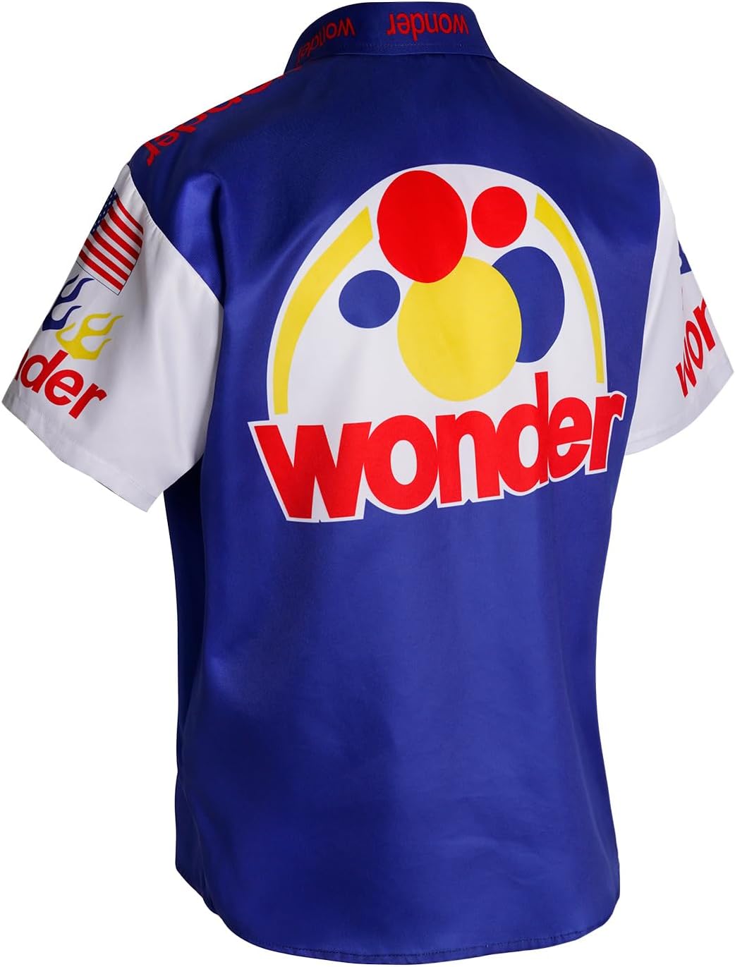 Men's Ricky Bobby shirt Talladega Nights adult short sleeve shirt Halloween costume